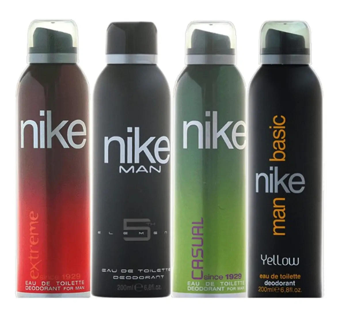 Duiker snelheid nood Buy Nike Men Deo Set, 4 X 200ml (Casual, Element, Yellow and Extreme) -  Lowest price in India| GlowRoad