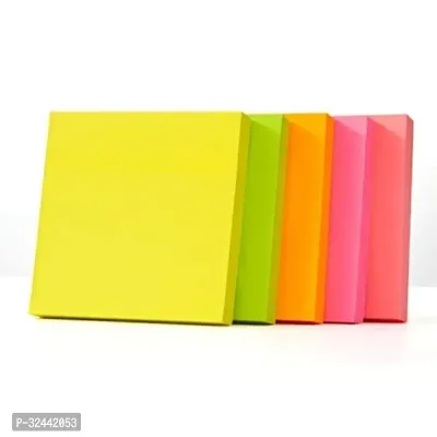 Fluorescent Paper Self Adhesive Memo Pad Sticky Notes, Combo-thumb0