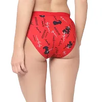 Barasti Women's Printed Cotton Full Coverage Lightweight Underwear/Panties (Q_1752)-thumb2