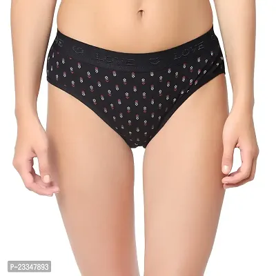 Buy Barasti Women's Printed Cotton Full Coverage Lightweight Underwear/ Panties (Q_1750) Online In India At Discounted Prices