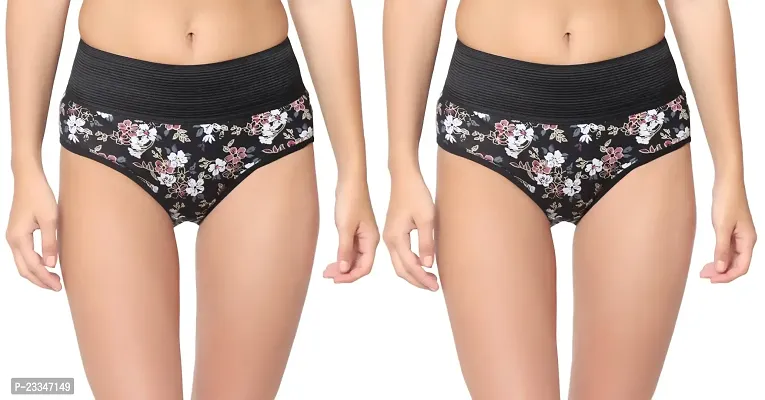 Buy Barasti Women's Printed Cotton Full Coverage Lightweight Underwear/ Panties (Q_1753) Online In India At Discounted Prices