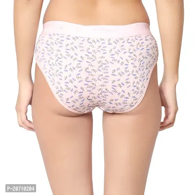 Barasti Women's Comfortable Printed Cotton Hipster Panties (Pack of 1) (Madam_Peach)-thumb5