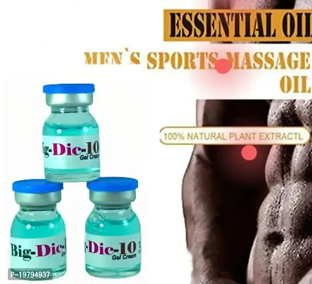 Male Sexual Strength Booster Cream |100% Ayurvedic Cream/Gel More Energy Massage Gel For Male (6ml x 3 pcs )