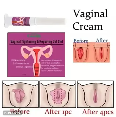 vagin@l wash intimate/ vagin@ tightening cream for women/ vagina tightening oil/ vaginal cream/ vaginal cream for dryness (5ml x 2 pcs )-thumb2