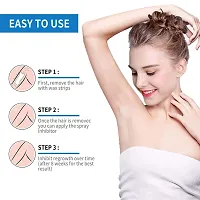 body hair remover cream for women permanent, stop hair permanent hair removal oil, stop hair growth, hair growth stop cream (10ml x 2 pcs )-thumb3