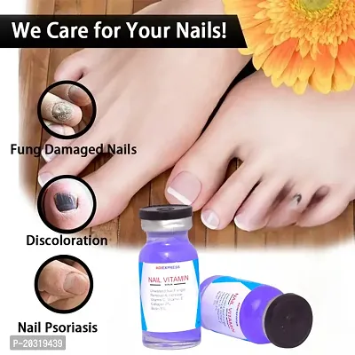 nail care serum/ nail serum for nail growth repair/ repair nail serum/ nail pain relief/ nail grow (10ml x 2 pcs )-thumb0