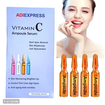 vitamin c serum for oily skin brightening, skin whitening serum for women, skin whitening serum for dark skin, whitening serum, vitamin c serum for face (5ml 4pcs)