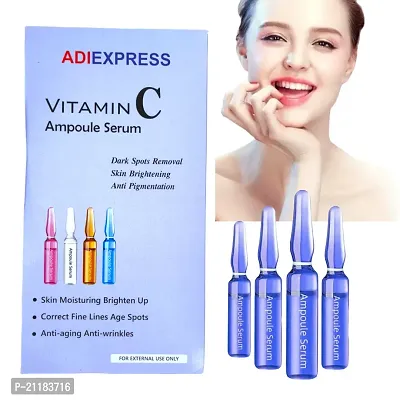 Professional Vitamin C Face Serum Whitening  Brightening Vitamin C 20%, Skin Lightening Or Age-Defring Serum  (5ml 4pcs)-thumb0