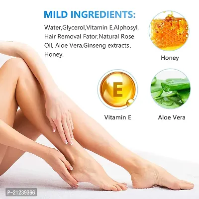 face hair removal/ face hair removal cream/  face hair removal cream for women/  face hair removal permanently (5ml 4pcs)-thumb4