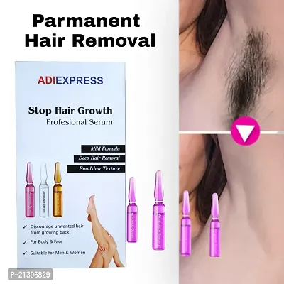 hair growth stop cream,permanent hair removal cream for women, body hair remover cream for women permanent, stop hair permanent hair removal oil (5ml 4pcs)