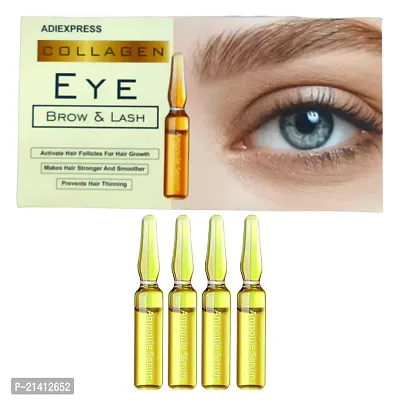 best eyelash growth serum, best eyebrow  eyelash growth serum, eyelash growth oil, eyelash tint , eyebrow oil, best oil for eyebrow (5ml 4pcs)-thumb0