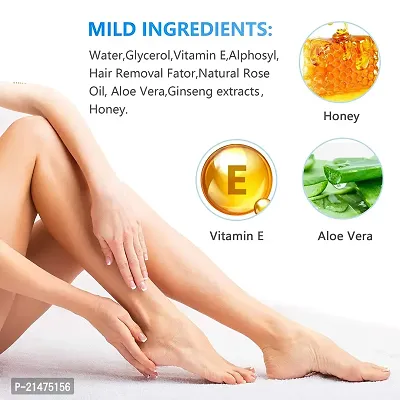 permanent hair removal, Facial hair removal, permanent hair removal cream, hair spray, bikini hair removal (4ml 5pcs)-thumb3