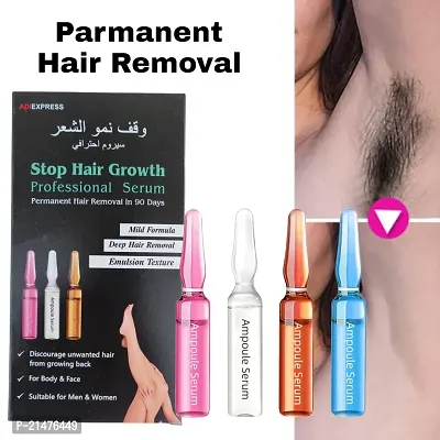 permanent hair removal cream, hair removal cream spray, hair removal private part, women's facial hair removal permanent (5ml 4pcs)