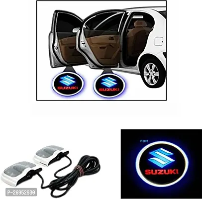 Ghost Shadow Light For Maruti Suzuki Cars Door Welcome Light, Car Logo Led - Set Of 2