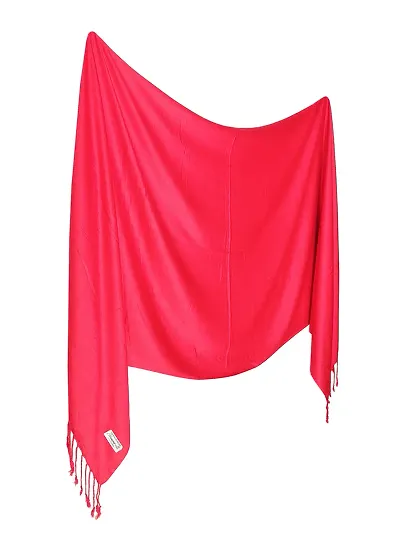 Stylish Satin Solid Stoles for Women