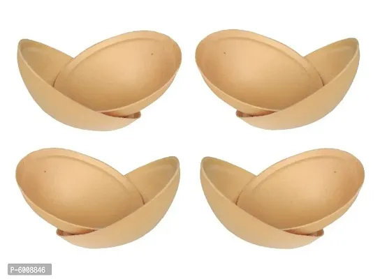Soft Skin Harmless Cotton Cup Bra Pads  Available in 4 Pair Packs.