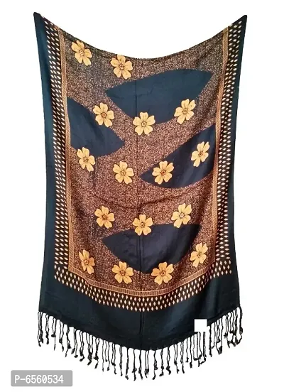 Soft Fabric Beautiful Printed Stoles, Fit For Trendy And Stylish Look. Pack Of 1 Pieces. (Size Length 175 Cm Width 75 Cm)