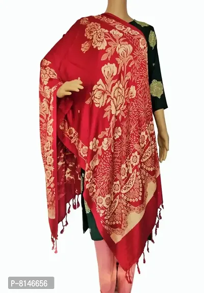 Classic Satin Printed Stoles for Womens