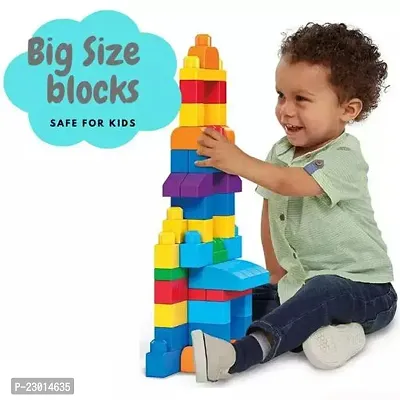 50 Stylish Mega Block Jumbo Block For 3+ Years Of Kids Building Block Block Toy-thumb0