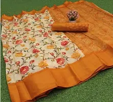 Women's Handloom Cotton Saree-thumb1