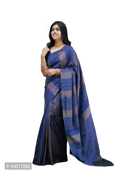 SATIKA VASTRAM Women's Kanjivaram Trendy Soft Litchi Silk Saree Designed With Unstitched Blouse Piece_Vadli-thumb0