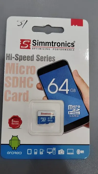 Simmtronics High Speed 64GB Micro SD Card