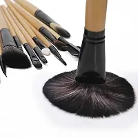 Proffessonal Beauty Makeup Brushes With Pouch, Usage: Professional (Pack of 24)  (Pack of 24)-thumb1