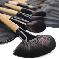 Proffessonal Beauty Makeup Brushes With Pouch, Usage: Professional (Pack of 24)  (Pack of 24)-thumb2