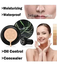 SUNISA Air Cushion BB Cream Isolation BB Nude Concealer Waterproof Liquid Foundation CC Cream  Cream,  with Hello kitty Pink makeup brushes-thumb3