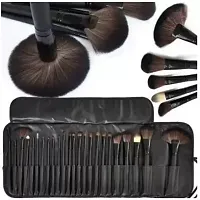 Proffessional Beauty Makeup brushes set of 24 pcs Black brushes with   TYA 6155  Makeup kit-thumb2