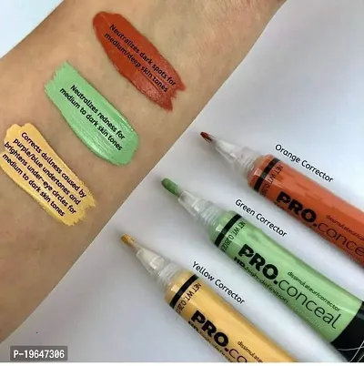 Concealer Multi Colour Being Yellow Orange and Green (MULTI, 32 g) Concealer (Multi, 32 g)-thumb2