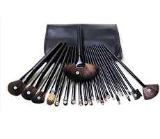 Professional beauty 24 pcs black makeup brushes set of 24-thumb1