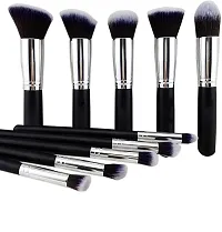 Proffessional Kiss  Beauty 8 color with 10 Pcs black  Makeup Brushes-thumb1