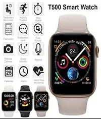 SMART WATCH 2023 latest version PINK /T500 Full Touch Screen Bluetooth Smartwatch with Body Temperature, Heart Rate  Oxygen Monitor Compatible with All 3G/4G/5G Android  iOS-thumb4