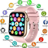 /PINK SMART WATCH 2023 latest version /T500 Full Touch Screen Bluetooth Smartwatch with Body Temperature, Heart Rate  Oxygen Monitor Compatible with All 3G/4G/5G Android  iOS-thumb2