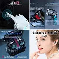 M10 .TWS Bluetooth V5.1 in-Ear Wireless Earbuds with Upto 3 Hours Playback Stereo Sports Waterproof Bluetooth Earphone-thumb4