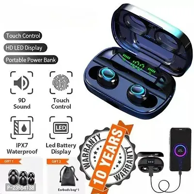 M10 .TWS Bluetooth V5.1 in-Ear Wireless Earbuds with Upto 3 Hours Playback Stereo Sports Waterproof Bluetooth Earphone-thumb3