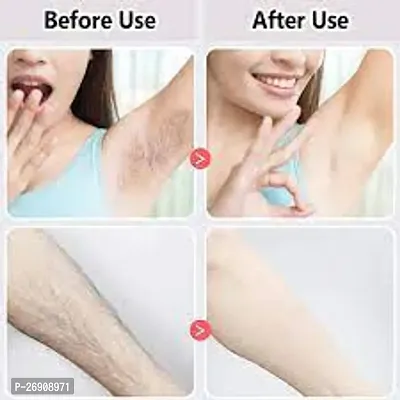 Crystal Hair ,Eraser for Women and Men, Magic Hair Eraser Crystal Hair Remover, Painless Exfoliation Hair Removal Tool for Arms Legs-thumb3