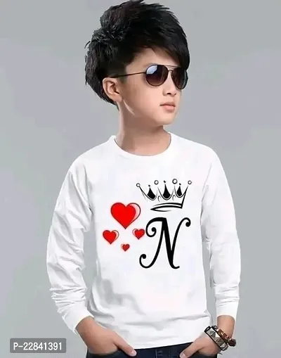 Stylish Multicoloured Polyester Printed T-Shirts For Boys-thumb0