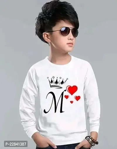 Stylish Multicoloured Polyester Printed T-Shirts For Boys-thumb0