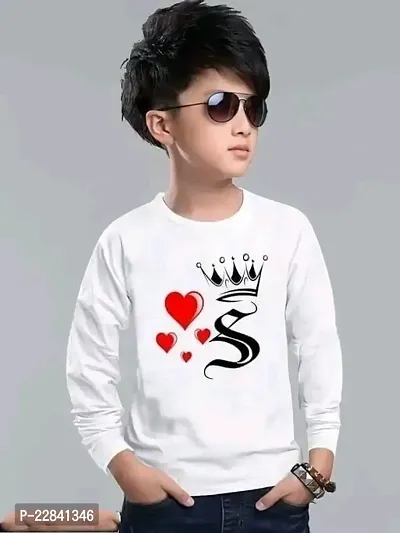 Stylish Multicoloured Polyester Printed T-Shirts For Boys