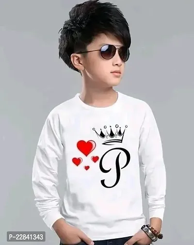 Stylish Multicoloured Polyester Printed T-Shirts For Boys