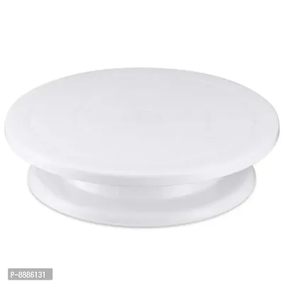 11 Inch 360 Degree Rotating Cake Turntable, Rotating Cake Stand for Cake Decoration and Display-thumb0