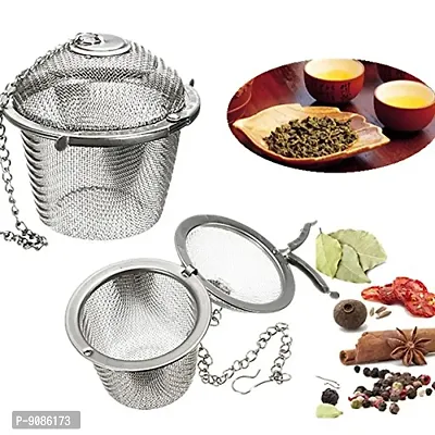 Stainless Steel Easy Filter Tea Strainer and Infuser, Spices, Herbs, Tea, coffee Infuser