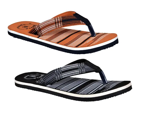 Crazy Bunny Mens Flip-flop Combo CBF0140+CBF0141