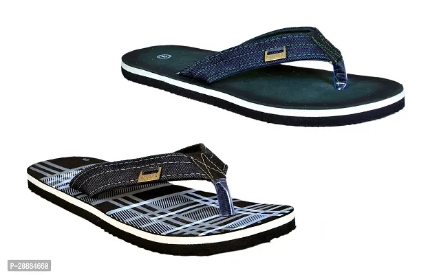 Crazy Bunny Mens Flip-flop Combo CBF0019+CBF0012