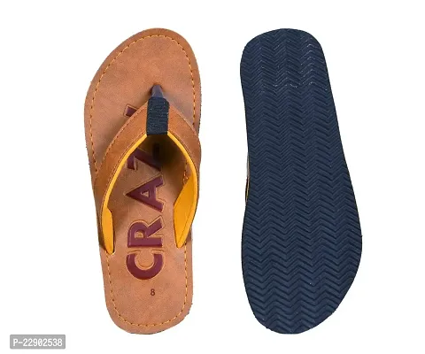 Crazy Bunny Men's Flip-Flop Slippers | Comfortable | Lightweight Slippers (CB06_P)-thumb3