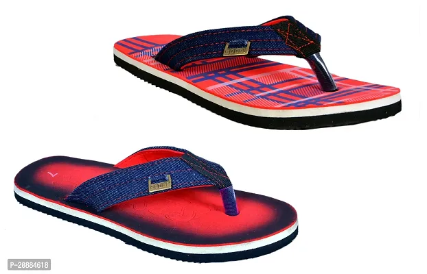 Crazy Bunny Mens Flip-flop Combo CBF0010+CBF0021