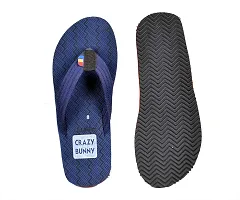 Crazy Bunny Men's Flip-Flop Slippers | Comfortable | Lightweight Slippers (Navy,10) (CBF0130-10)-thumb2