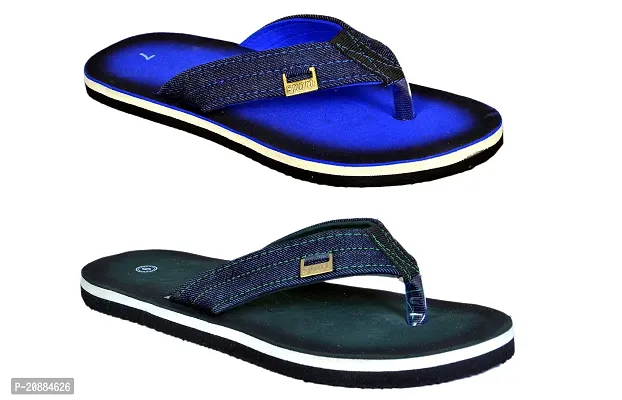 Crazy Bunny Mens Flip-flop Combo CBF0012+CBF0011